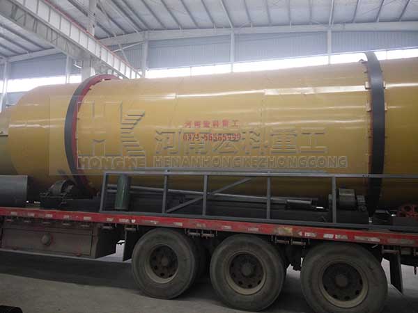 發(fā)往貴州三筒烘干機(jī)裝貨現(xiàn)場實拍